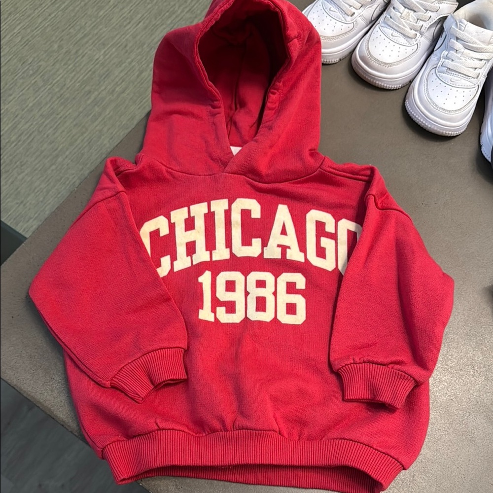 Zara Red Hoodie